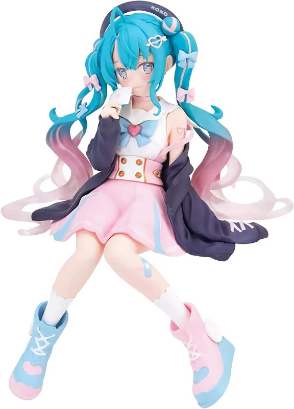 Photo 1 of FOUONTOS Mikus-s Action Figures Loves Sailors Versions Noodle Stopper Figure Anime Action Figures 5.7?inch? 