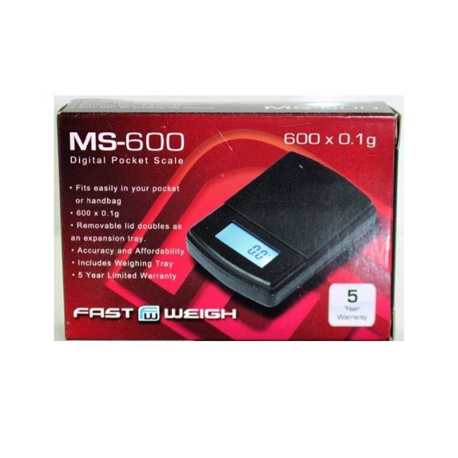 Photo 1 of Fast Weigh MS-600 Digital Pocket Scale