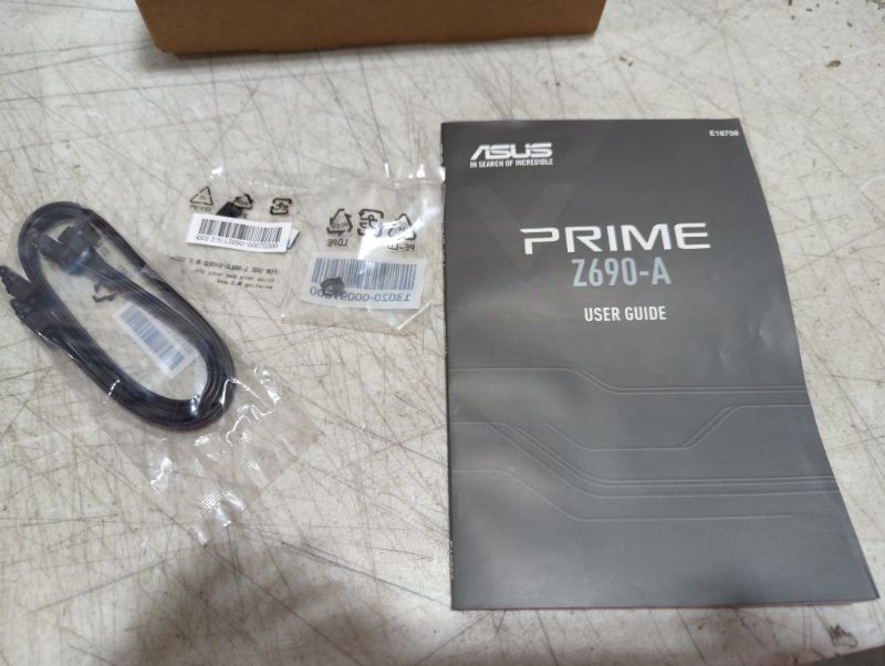 Photo 6 of ASUS Prime Z690-A LGA 1700(Intel 12th) ATX Motherboard (16+1 DrMOS,PCIe 5.0,DDR5,4X M.2, Intel 2.5 Gb LAN,USB 3.2 Gen 2 Front Panel Type-C,Thunderbolt™ 4,Aura Sync RGB Lighting)