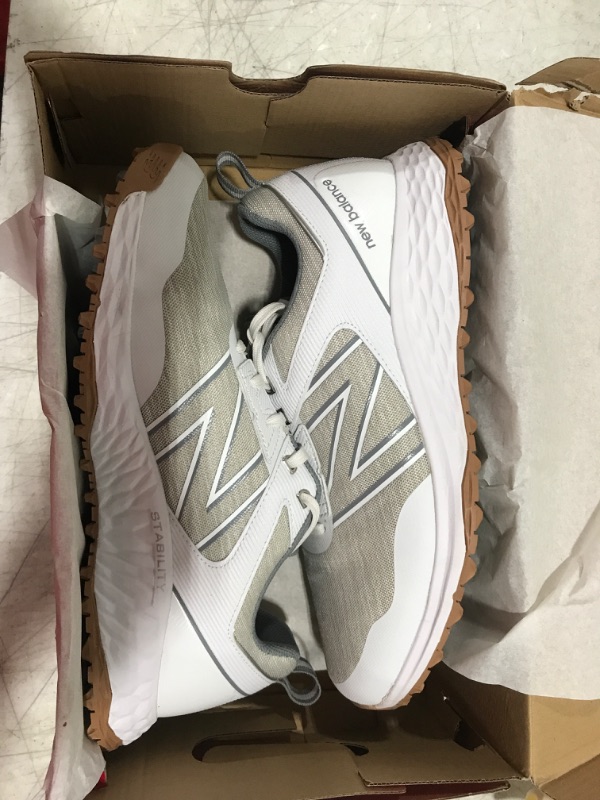 Photo 2 of New Balance Men's Fresh Foam Contend Golf Shoe White 11 Wide