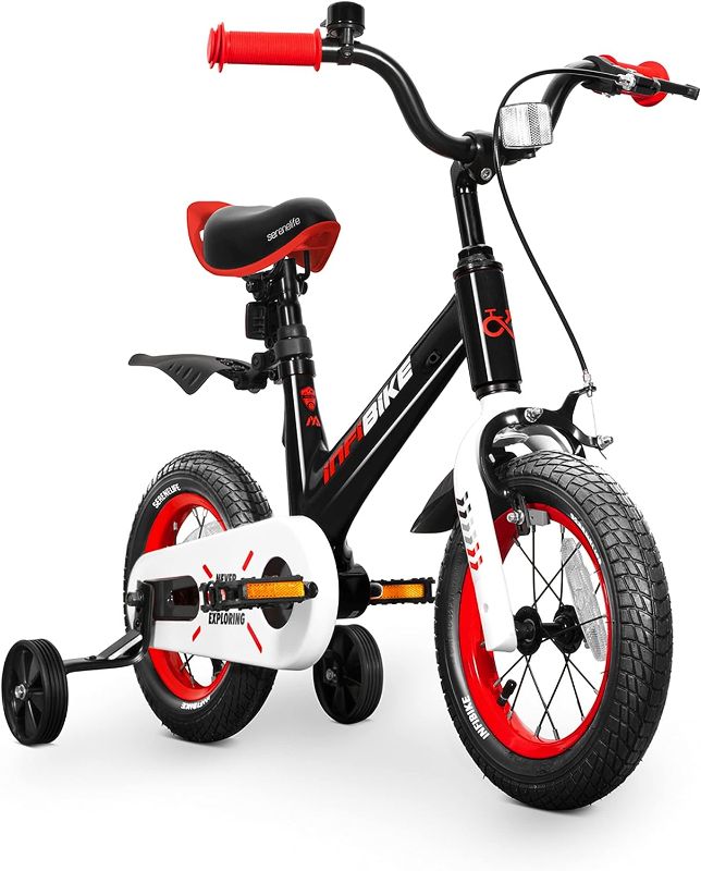 Photo 1 of "NEW" SereneLife Bike-Child-Seats Kids Bike with Training Wheel
