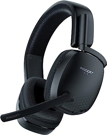 Photo 1 of ROCCAT Syn Pro Air Wireless PC Gaming Headset, Black