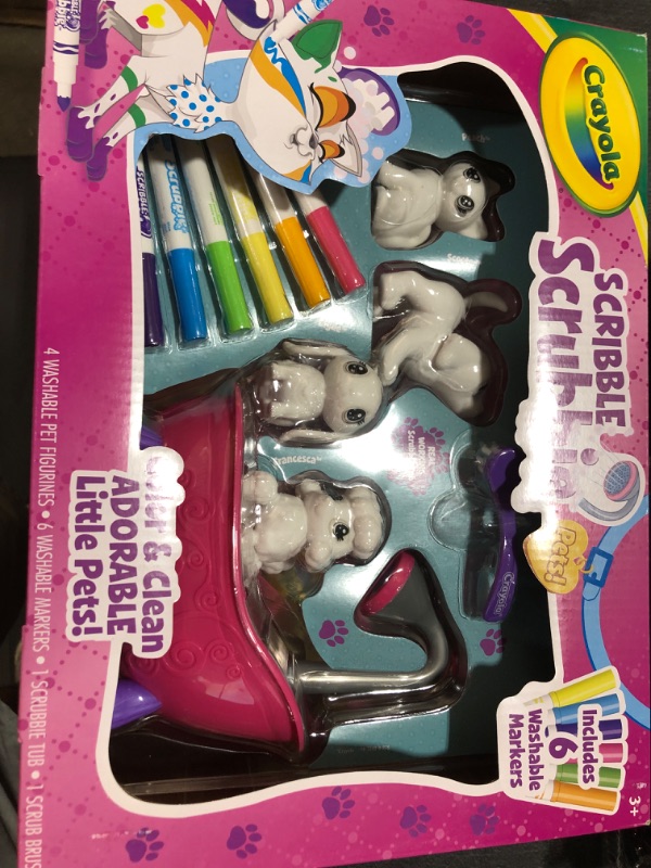 Photo 2 of CRAYOLA SCRIBBLE SCRUBBIE PETS