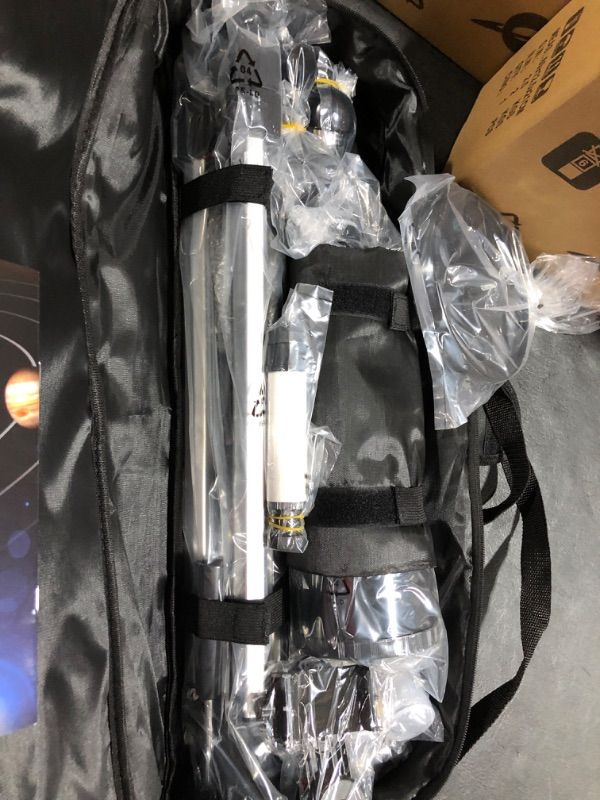 Photo 1 of Telescopes for Adults, 70mm Aperture 400mm AZ Mount, Telescope for Kids Beginners, Fully Multi-Coated Optics, Astronomy Refractor Telescope Portable Telescope with Tripod, Phone Adapter, Backpack