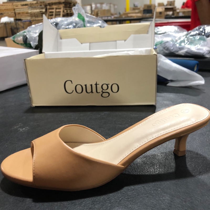 Photo 2 of COUTGO NUDE HEELS SIZE 8 2" HEEL 