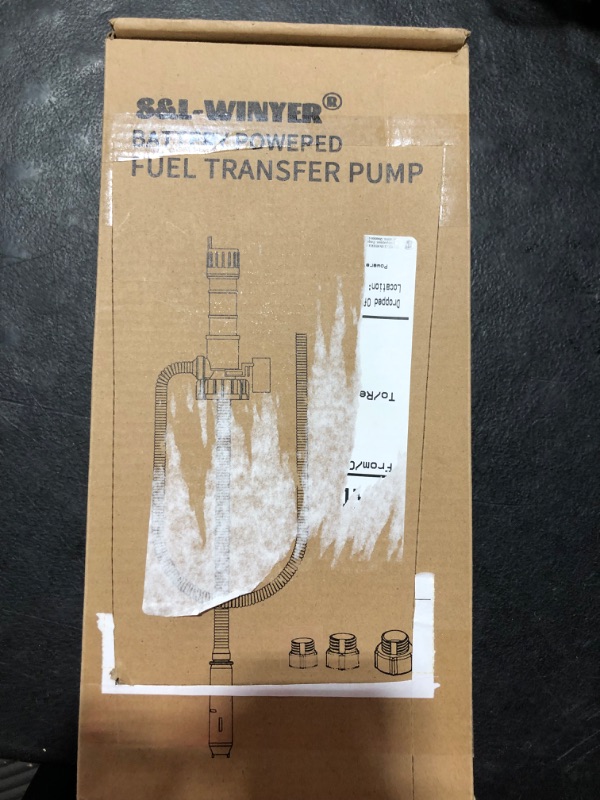 Photo 3 of 
S&L-Winyer Battery-Operated Liquid Transfer Pump Fuel