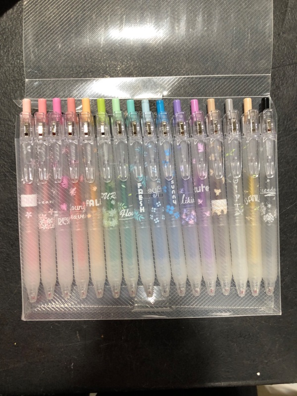 Photo 2 of EooUooIP Glitter Gel Pens 16 piece 