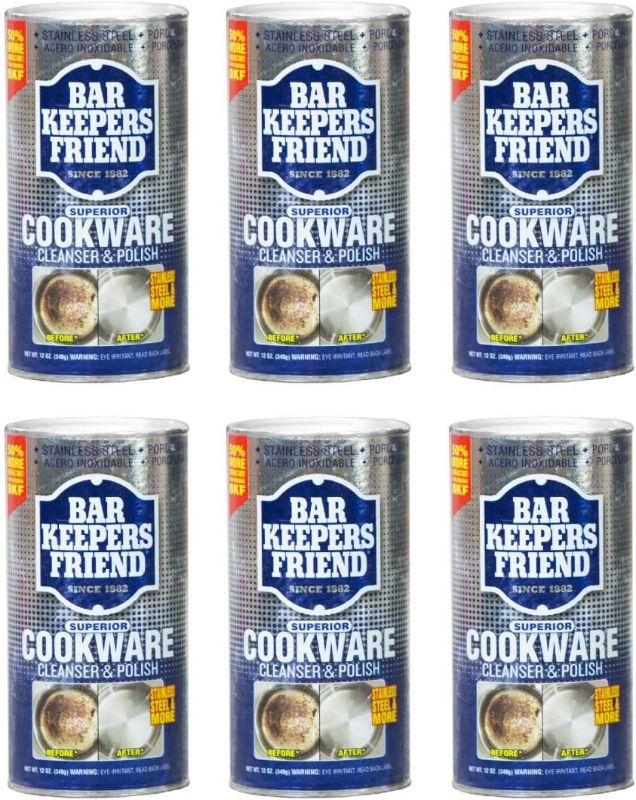 Photo 1 of 
Bar Keepers Friend Cookware Cleanser & Polish (12 oz) -6 PACK 