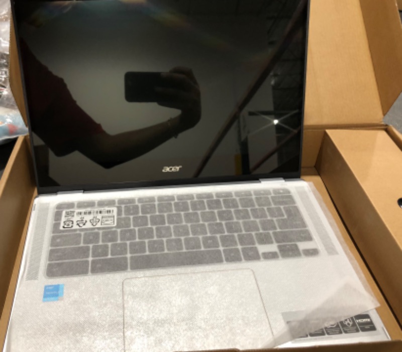 Photo 3 of Acer Chromebook Spin 314 Convertible Laptop | Intel Pentium Silver N6000 | 14 Full HD IPS Touch Display | 4GB LPDDR4X | 128GB EMMC | DTS Audio | Inte