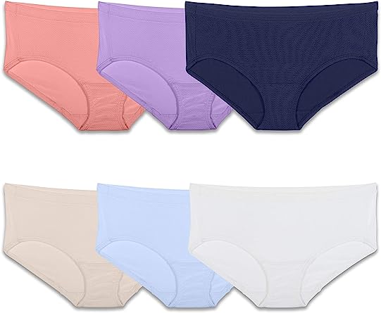 Photo 1 of [Size 11] Fit for Me Women's Undies- 10pack Asst Colors
