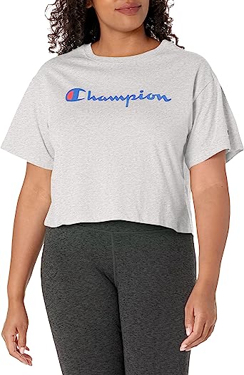 Photo 1 of [Size S] Champion Women's Crop Top- Grey