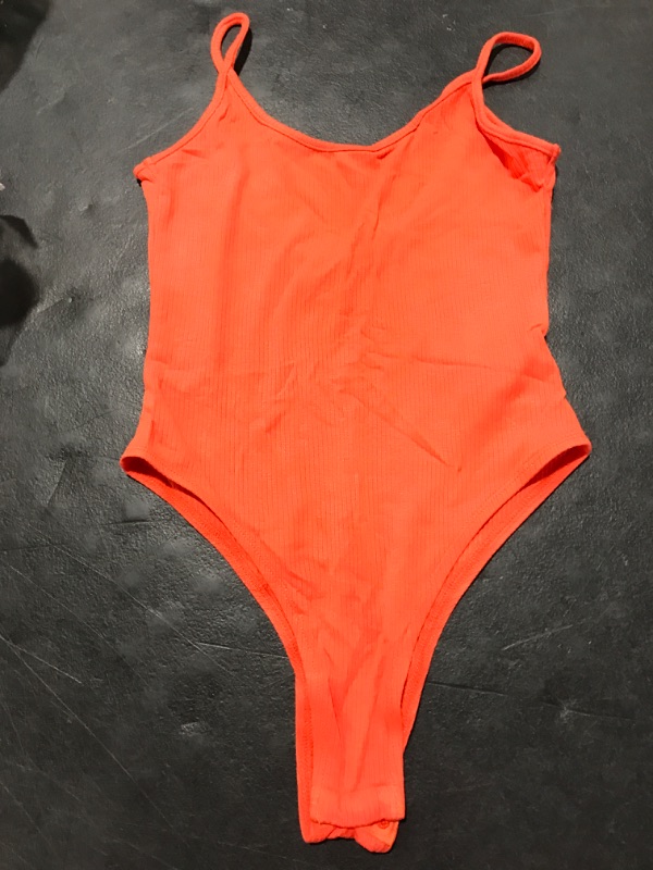 Photo 1 of [Size M] Ladies body Suit- Orange