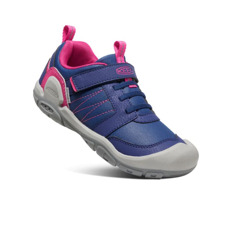 Photo 1 of [Size 9] Keen Little Kids' Knotch Peak Sneaker- Blue Pink Peacock
