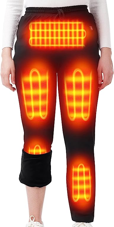 Photo 1 of [Size L]  HEATEDTEK Women Heated Pants - Warm Heating Pants for Womens, 8pcs Heating Pads, 3 Temperature Control (Without Battery)