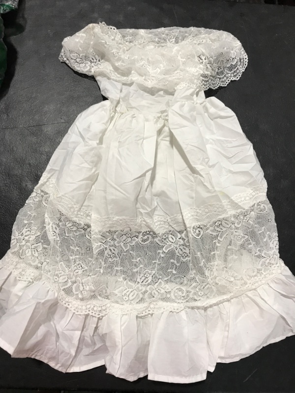 Photo 1 of [3T] Baby White Flowey Dress