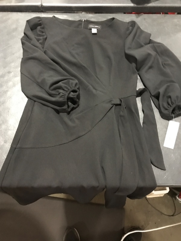 Photo 1 of [Size 10] Donna Morgan Puffy Sleeved Dress- Black