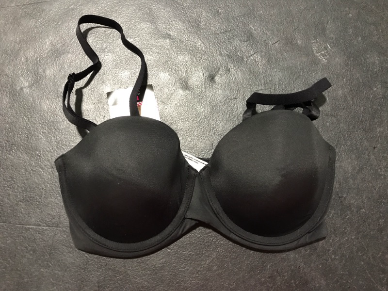 Photo 2 of [Size 34D] Maidenform Self Expressions Women's Stay Put Detachable Bra- Black 34D