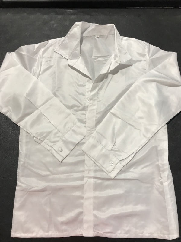 Photo 1 of [Size 8-10] Boys Button Down Dress Shirt- White