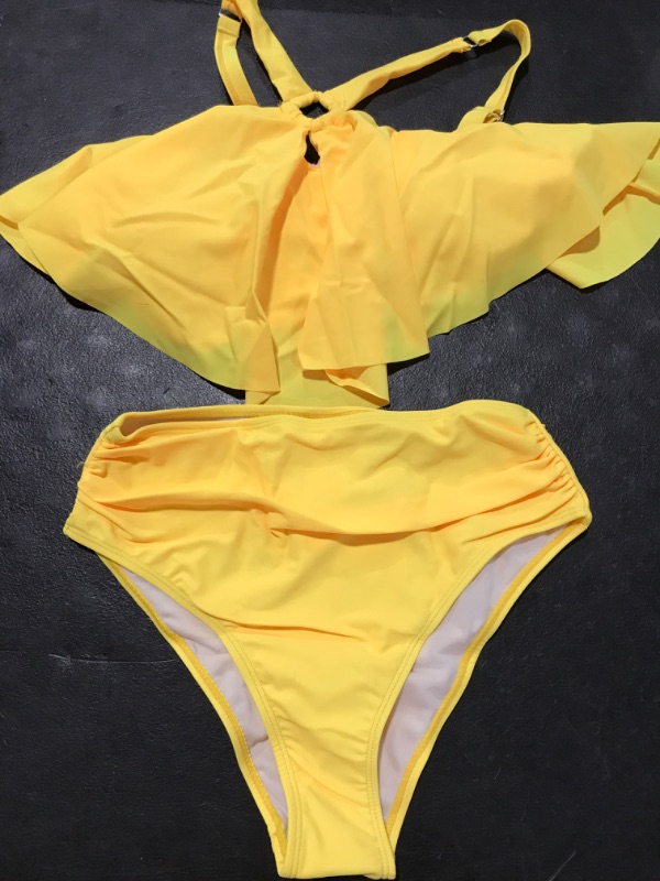 Photo 1 of [Size S] Women's 2pc Swimsuit- Yellow