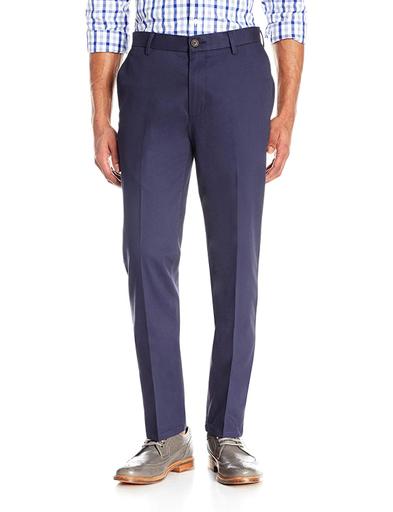 Photo 1 of 31W X 32L Goodthreads Men's Slim-Fit Wrinkle-Free Dress Chino Pant, Navy, 31W X 32L
