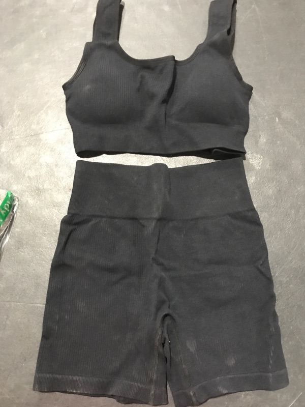 Photo 1 of [Size M] Women's 2 Pc Shaper Set- Black