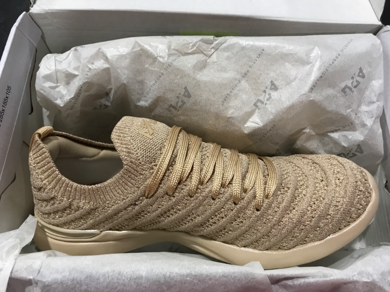Photo 2 of [Size 6.5] APL TechLoom Wave Hybrid Running Shoe in Champagne at Nordstrom, Size 6.5