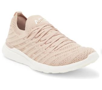 Photo 1 of [Size 6.5] APL TechLoom Wave Hybrid Running Shoe in Champagne at Nordstrom, Size 6.5
