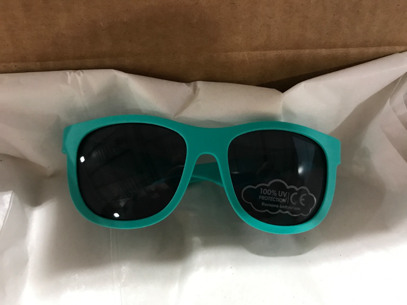 Photo 2 of Babiators Navigator UV Protection Children's Sunglasses Ages 0-2Y Totally Turquoise