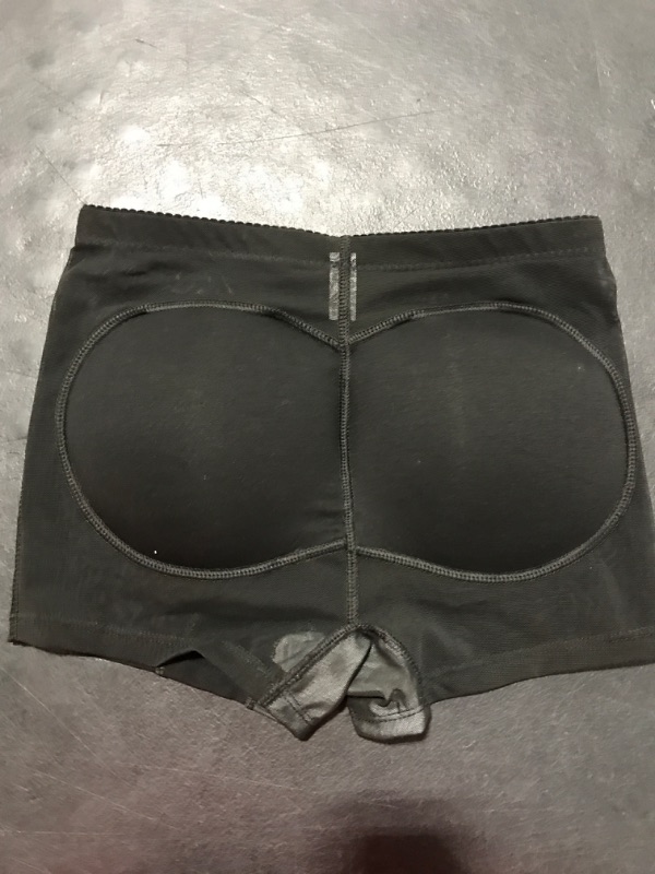 Photo 2 of [Size Small] WEICHENS Womens Fake Buttock Briefs Butt Lifter Padded Control Panties Hip Enhancer Underwear Shapewear Boyshort Mesh Black