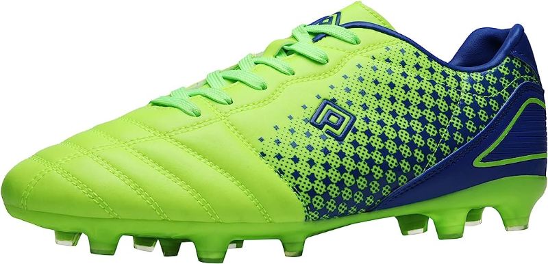 Photo 1 of [Size 7.5] Dream Pairs Men's Cleats- Green/Blue