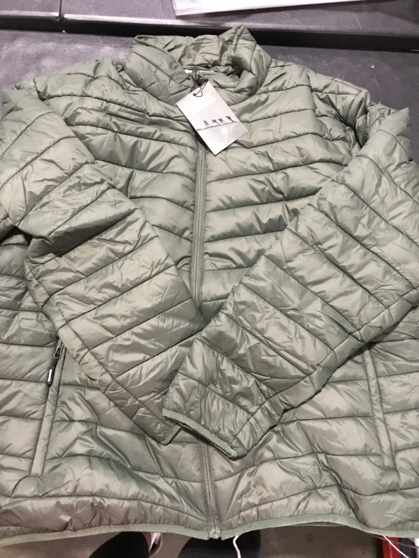 Photo 2 of [Size 2XL] Outdoor Ventures Puffy Jacket- Olive Green