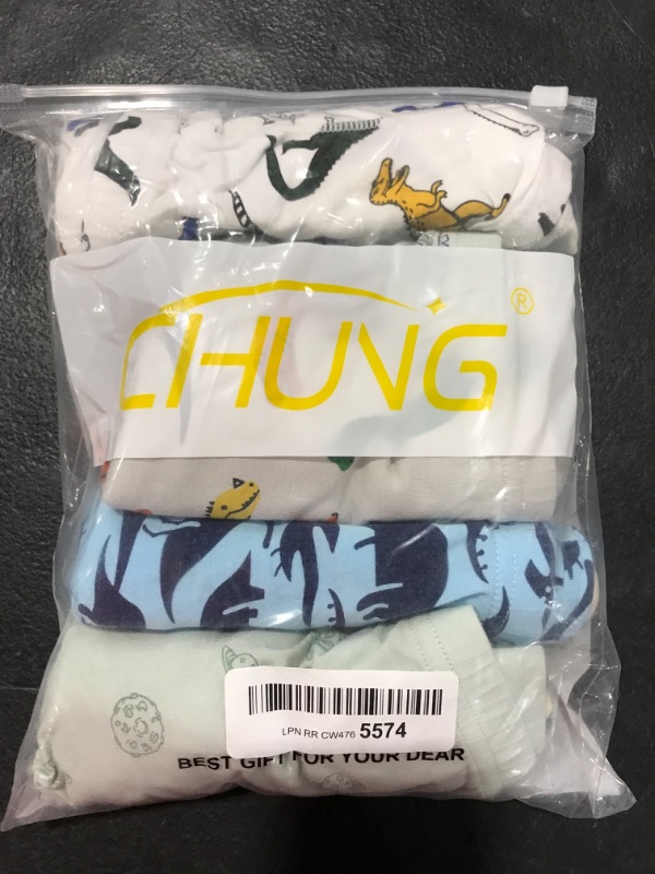 Photo 2 of CHUNG Toddler Little Boys Underwear Soft Modal+ Cotton Boxer Briefs 