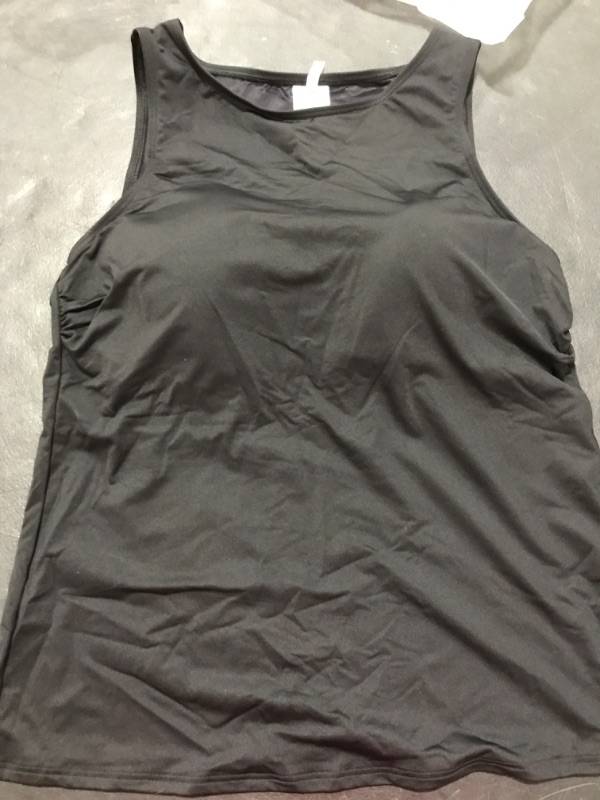 Photo 1 of [Size 16] Lands end Women's Tank with Built in Bra- Black