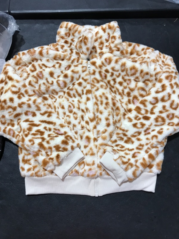 Photo 1 of [Size 12] Kids Super Snuggly Animal Print Coat