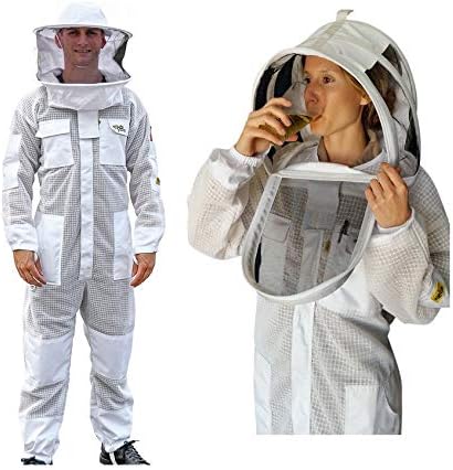 Photo 1 of  Beekeeping Suit Ventilated ULTRA COOL Three Plus Layers Mesh (XXL)