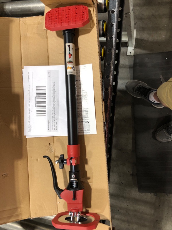 Photo 1 of  Third Hand Tool 3rd Hand Support System, Premium Steel Support Rod with 154 LB Capacity for Cabinet Jack, Drywall Jack& Cargo Bars, 23.6 IN-45.3 IN Long
