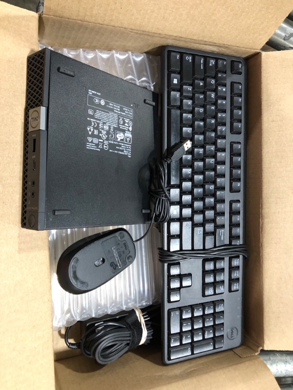 Photo 4 of Dell Optiplex 5070 Micro MFF Desktop PC Intel i5-9500T, 16GB DDR4 New 512GB M.2 NVMe SSD, WiFi BT HDMI New KB & Mouse Windows 11 Pro (Renewed) Dell 5070