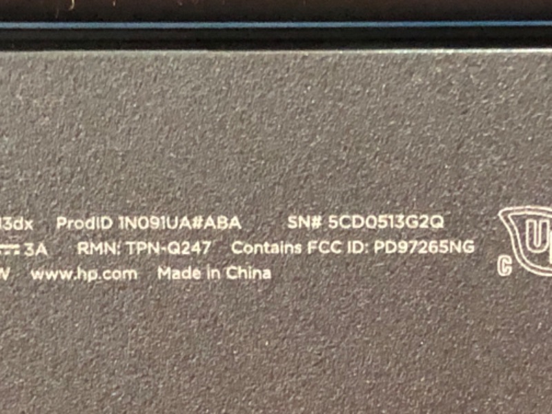 Photo 4 of HP Newest Flagship Chromebook, 11.6" HD (1366 x 768) Display, Intel Celeron Processor N3350, 4GB LPDDR2, 32GB eMMC, Chrome OS, HD Graphics 500, 11A-NB0013DX, Ash Gray 
camera doesn't work