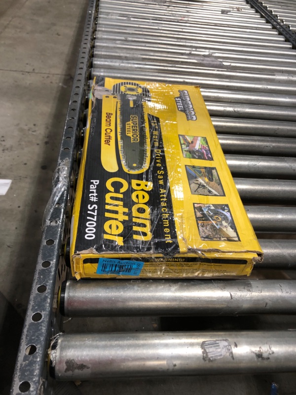 Photo 1 of Beam Cutter for Circular Saw, Circular Saw Blade and Chain Attachment, High Accruracy Cutting Steel Beam Saw Attachment for Worm Drive Saws