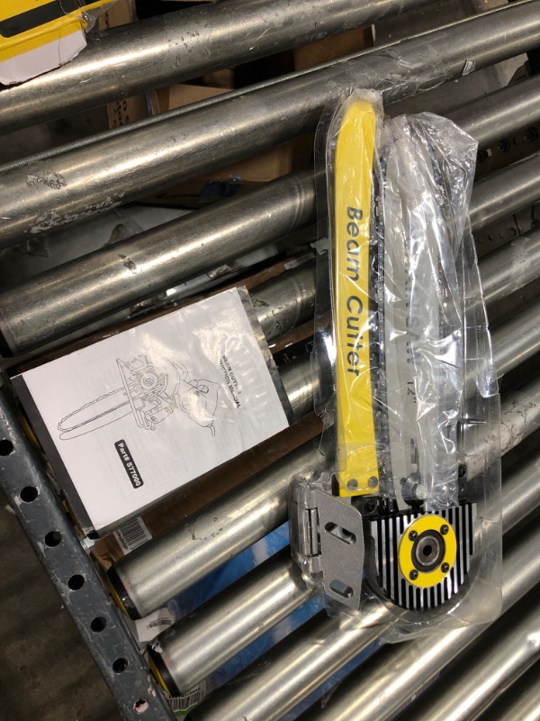 Photo 1 of Beam Cutter for Circular Saw, Circular Saw Blade and Chain Attachment, High Accruracy Cutting Steel Beam Saw Attachment for Worm Drive Saws