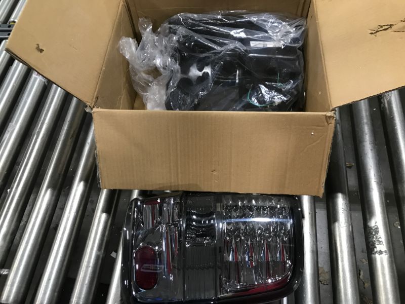 Photo 1 of AUTOSAVER88 Tail Lights Compatible with 1999-2006 Chevy Silverado 1500 2500 01-06 Silverado 3500&2007 Silverado with Classic Body Style 99-02 GMC Sierra 1500&2500, Not Fit Barn Door or Stepside Models OE - Black / Clear Lens