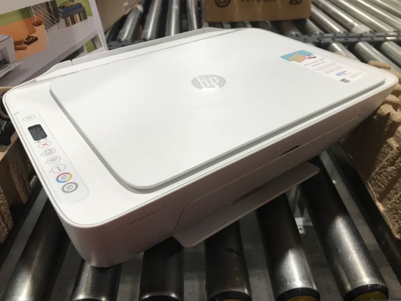 Photo 2 of HP DeskJet 2755e Wireless Color All-in-One Printer , white