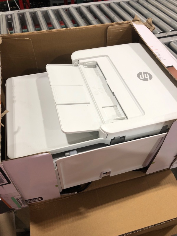 Photo 2 of HP DeskJet 4155e Wireless Color All-in-One Printer & 67XL Tri-Color High-Yield Ink Cartridge | 3YM58AN & 67XL Black High-Yield Ink Cartridge | 3YM57AN Printer + Tri-color Ink + Black Ink