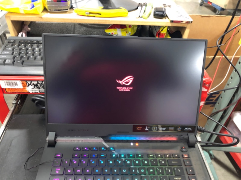 Photo 8 of ASUS ROG Strix Scar 15 (2022) Gaming Laptop, 15.6” 240Hz IPS QHD Display, NVIDIA GeForce RTX 3080 Ti, Intel Core i9 12900H, 32GB DDR5, 1TB SSD, Per-Key RGB Keyboard, Windows 11 Pro, G533ZX-XS96 15.6” RTX 3080 Ti