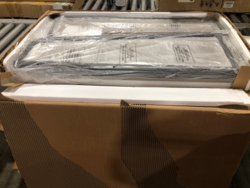 Photo 1 of Furniouse Over The Toilet Storage Cabinet, 6-Tier Bathroom Rack Over The Toilet, Toilet Organizer Rack, Bathroom Shelf, and Cabinet with Sliding Barn Door for Bathroom, Restroom, Laundry Wooden Over the Toilet Storage