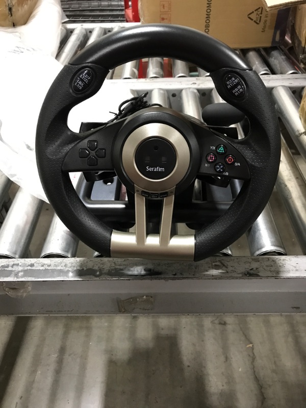 Photo 1 of RACING STEERING WHEEL 180 DEGREE TURN 