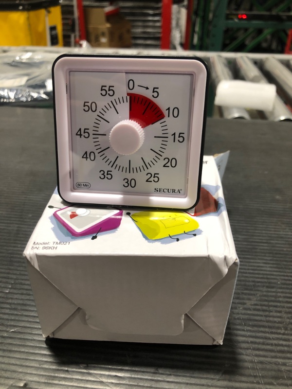 Photo 1 of 60-Minute Visual Timer, Classroom Classroom Timer, Countdown Timer for Kids and Adults, Time Management Tool for Teaching