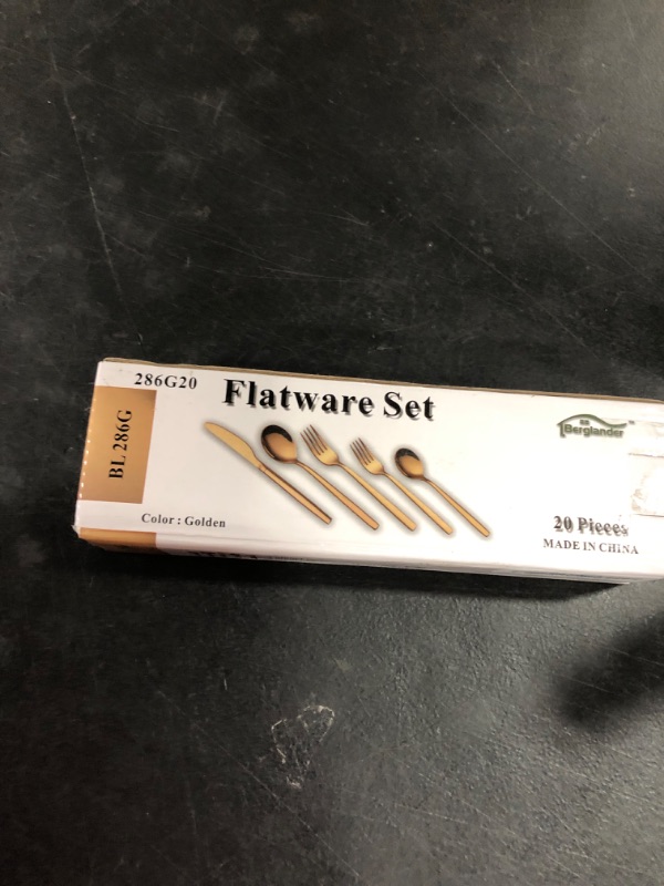 Photo 1 of 20PCS FLATWARE SET 