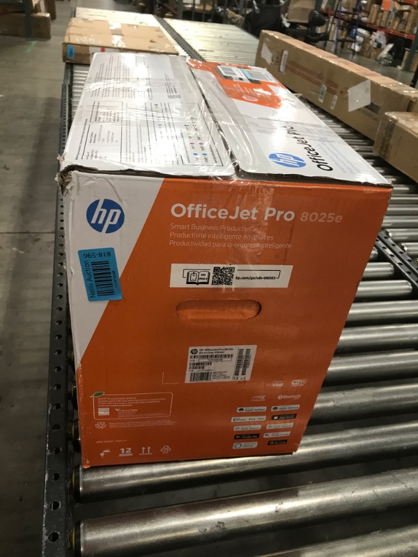 Photo 5 of HP OfficeJet Pro 8025e Wireless Color All-in-One Printer with bonus 6 free months Instant Ink with HP+ (1K7K3A) New version