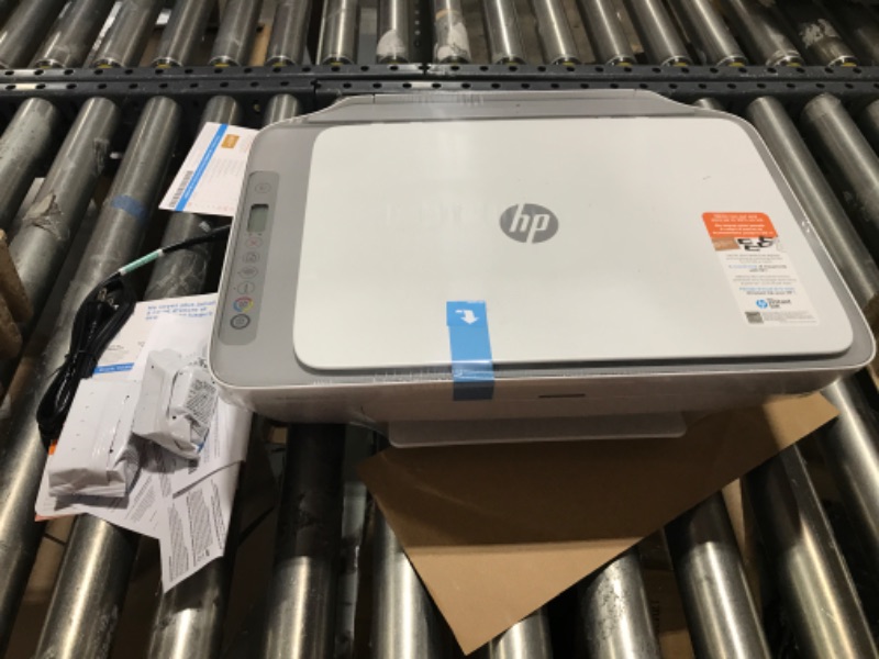 Photo 2 of *FACTORY SEALED* HP DeskJet 2755e Wireless Color All-in-One Printer with bonus 6 months Instant Ink (26K67A), white